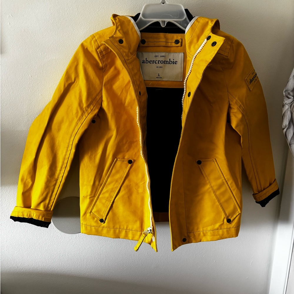 Abercrombie Vibrant Fisherman’s Yellow Jacket